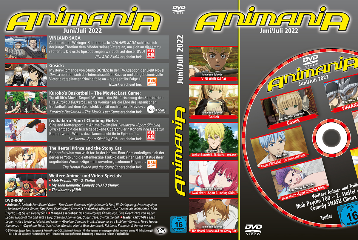 AnimaniA 4/2022 DVD