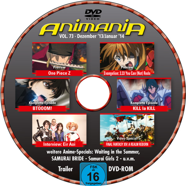 AnimaniA 1/2014 DVD 