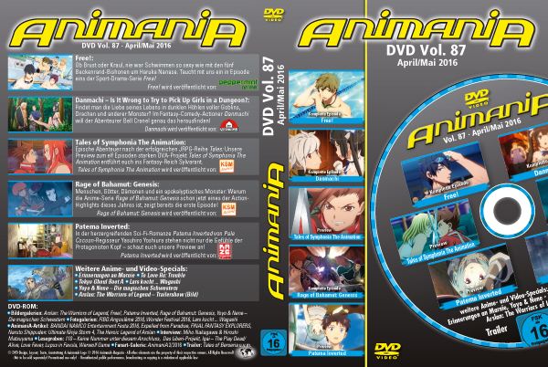 AnimaniA 3/2016 DVD   