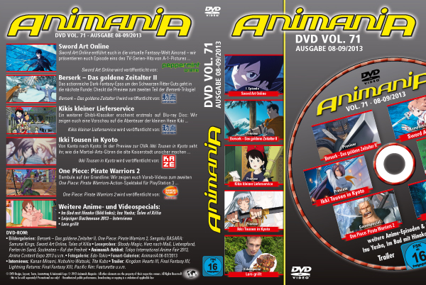 AnimaniA 08-09/2013 DVD  