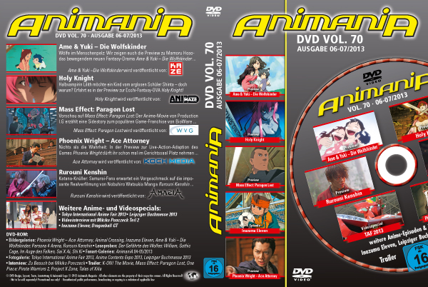 AnimaniA 06-07/2013 DVD    