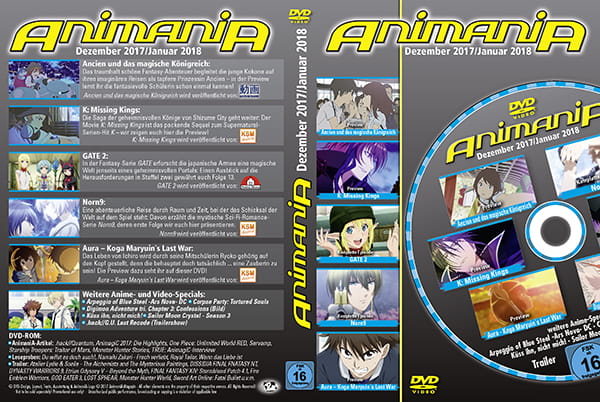 AnimaniA 1/2018 DVD