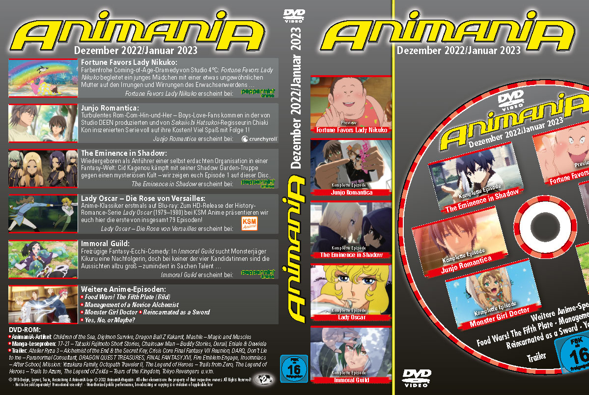 AnimaniA 1/2023 DVD