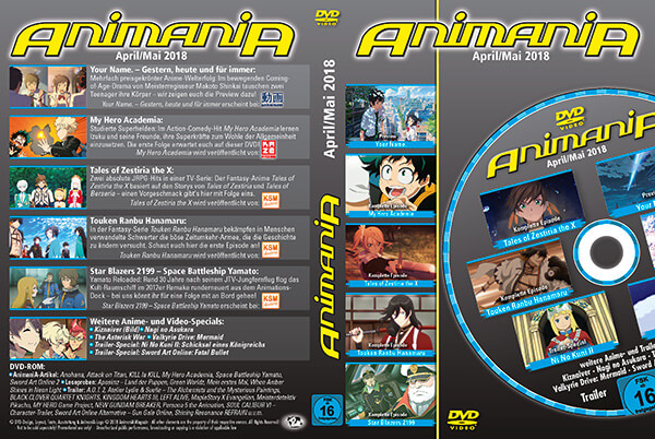 AnimaniA 3/2018 DVD  