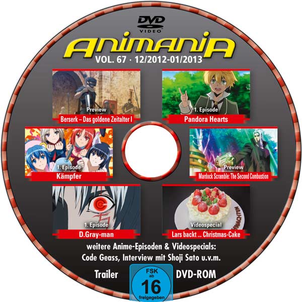 AnimaniA 12-2012/01-2013 DVD  