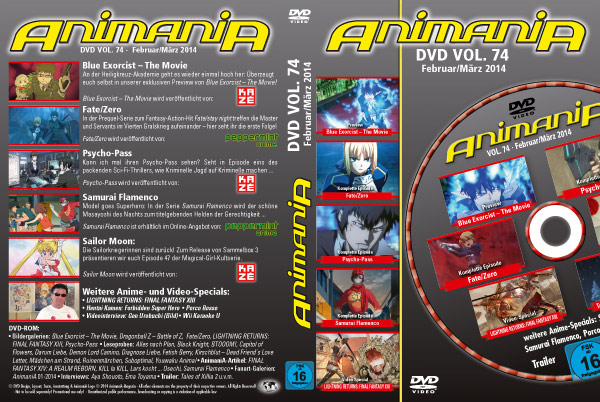 AnimaniA 2/2014 DVD