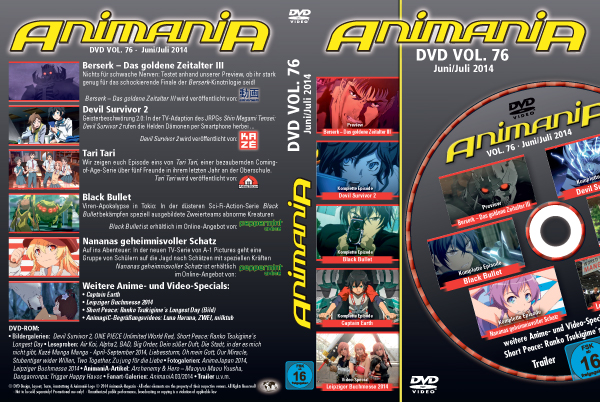 AnimaniA 4/2014 DVD 
