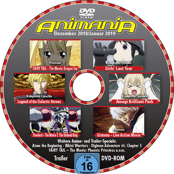 AnimaniA 1/2019 DVD