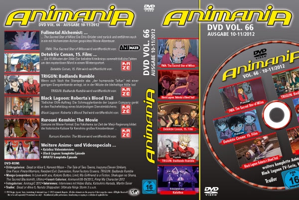 AnimaniA 10-11/2012 DVD
